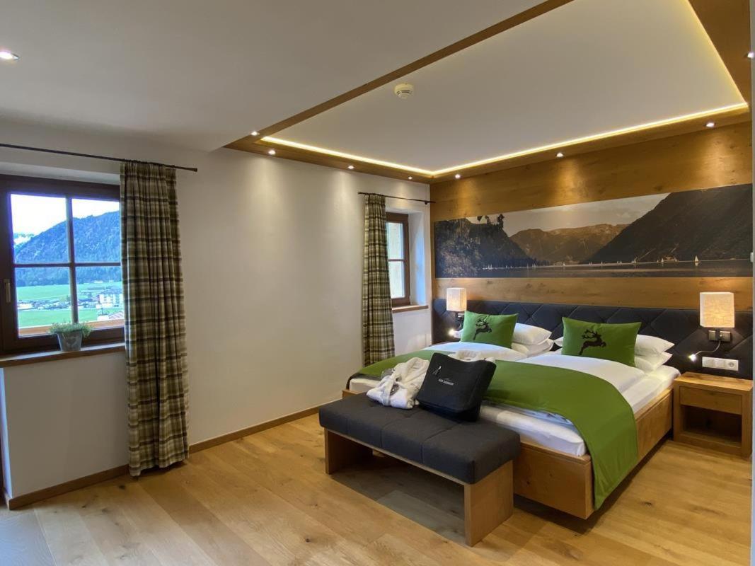 Hotel-Garni "Das Seebichl" Achenkirch Kamer foto