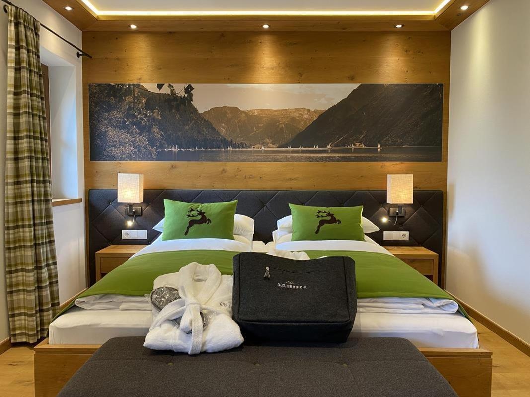 Hotel-Garni "Das Seebichl" Achenkirch Kamer foto