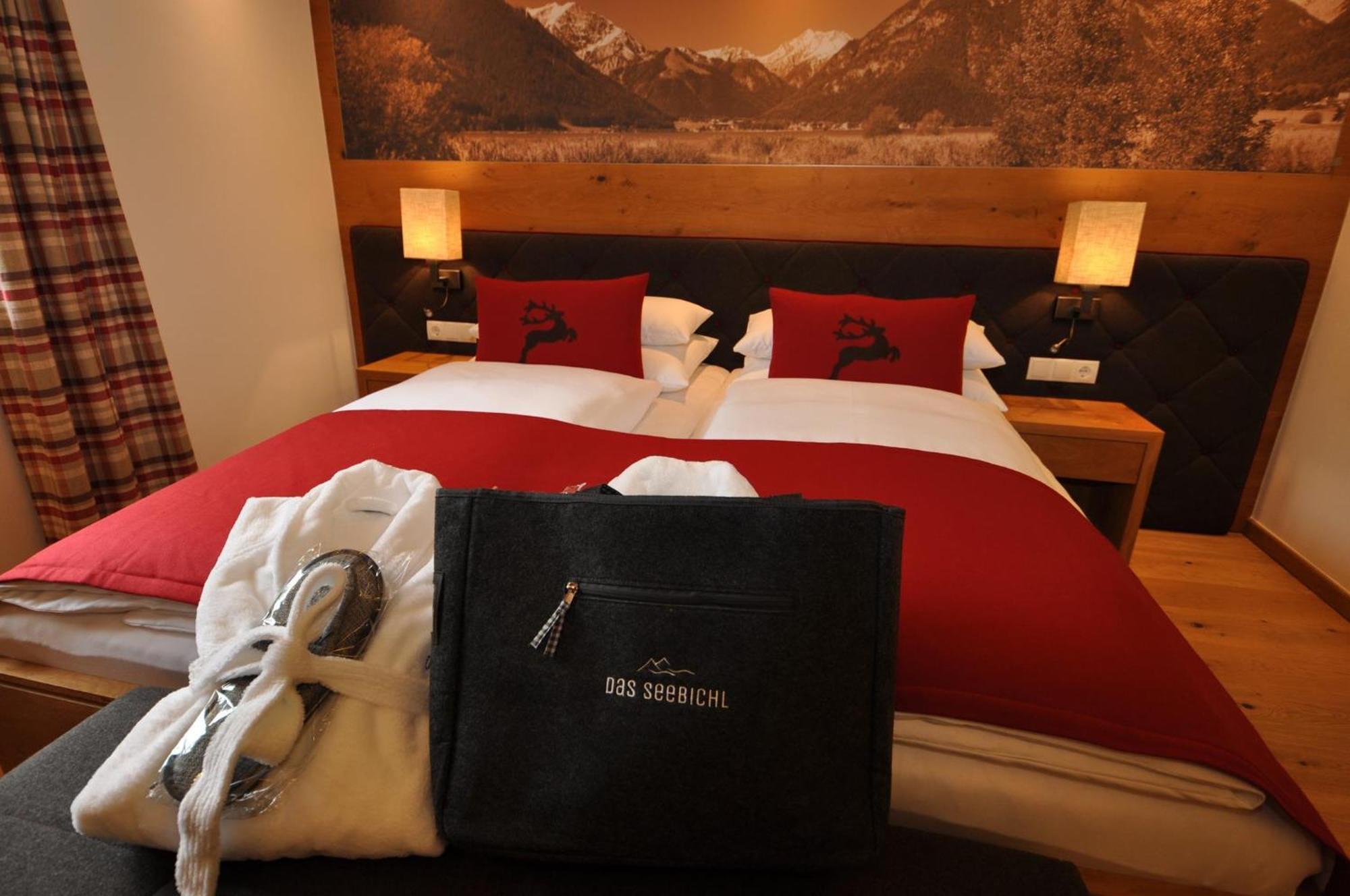Hotel-Garni "Das Seebichl" Achenkirch Kamer foto